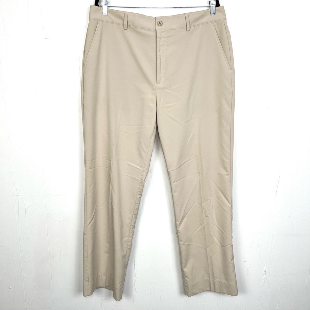 Under‎ Armour Performance Pants Mens 36 Waist 30L Khaki Tan Golf Active 36x30